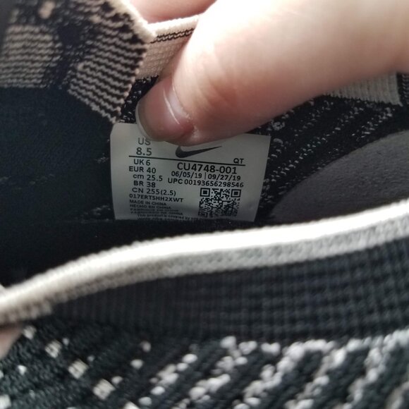 Nike Air VaporMax 3.0 Womens 8.5 Pink Rose Black Running Shoes CU4748-001 - Picture 12 of 12